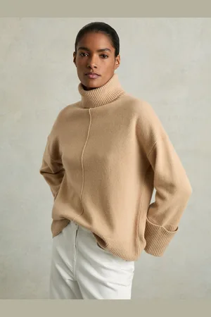 Reiss Sarah Wool-Cashmere Roll Neck JumperXS