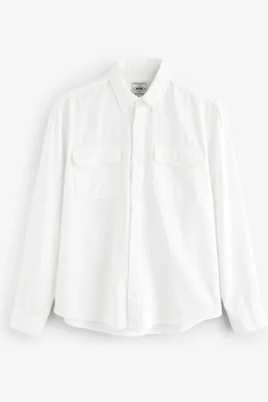 Next Cotton Tencel Blend Long Sleeve ShirtXXL