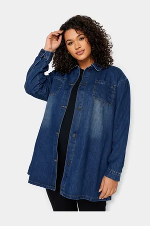 Evans Blue Denim 100% Cotton Shirt50-52