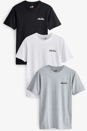 Ellesse Azzini Black T-Shirts 3 PackM