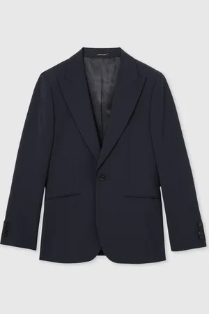 Reiss Dream Sb Slim Fit Single Breasted Wool Blend Suit Blazer42 R