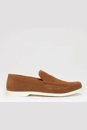 Threadbare Faux Suede Slip On Loafersuk7eu41