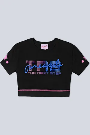 Pineapple X The Next Step Fitted Crop Top11