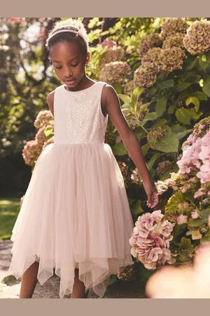 Next Sequin Tulle Occasion Dress (3-16yrs)9 lat (134 cm)