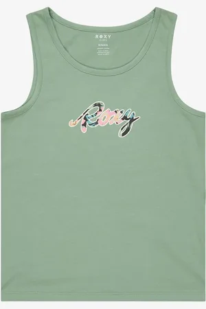 Roxy There Is Life Graphic Logo 100% Organic Cotton Vest Top122128 cm