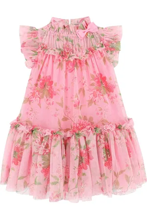 Angels Face Pink Marigold Flower Dress152158 cm