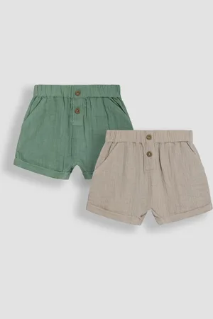 JoJo Maman Bébé 2-Pack Cheesecloth Shorts9298 cm