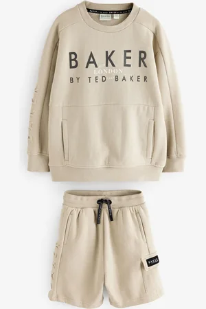 Ted Baker Stone Sweatshirt And Shorts Set116122 cm