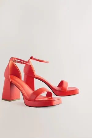 Next Forever Comfort Square Toe Platform Flare Heelseu37