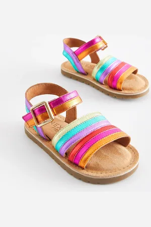 Next Leather Stripe SandalsEU 21.5 (UK 5)