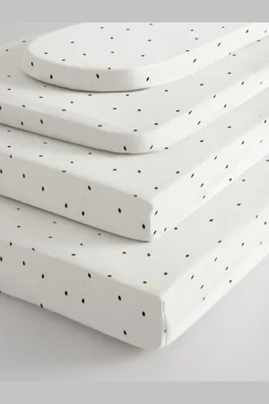 Next 2 Pack 100% Cotton Jersey Baby Fitted SheetsNiemowlęta
