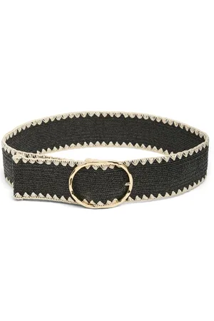 Pieces® Raffia Woven Waist BeltM