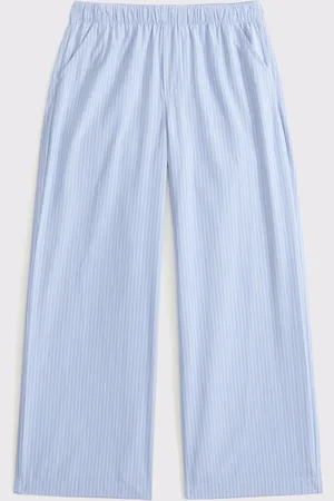 Abercrombie & Fitch Poplin Pinstripe Pull On Trousers122128 cm