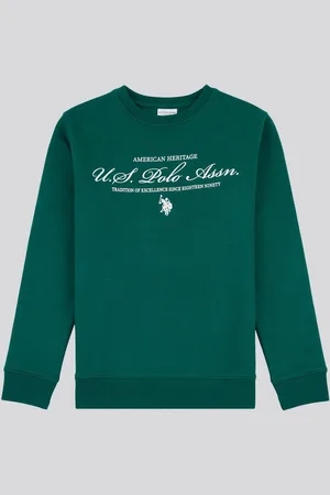 U.S. Polo Assn. Bluza chłopięca U. S. Polo Assn. Premium z okrągłym dekoltem i grafiką15