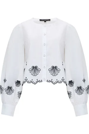 French Connection Cambria 100% Cotton Long Sleeves ShirtXS