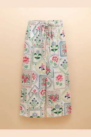 Joules Cotton Poplin Midi SkirtEU 44 (UK 16)