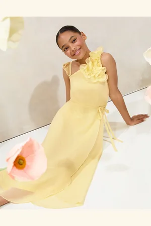 Lipsy London One Shoulder Corsage Occasion Dress (10-16yrs)10 lat (140 cm)