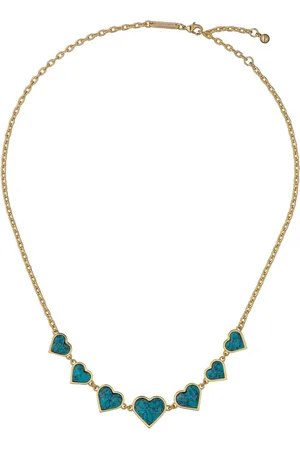 Ted Baker Farah: Faceted Stone Heart NecklaceJeden
