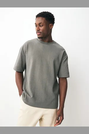 Next Relaxed Fit Textured T-ShirtXX-Large