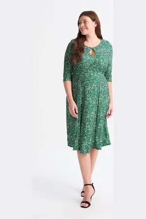 Scarlett & Jo KeyHole Wine Midi Dress50