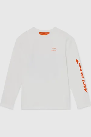 Reiss Legacy Unisex Fit McLaren F1 Team Tyre-Print T-ShirtXS
