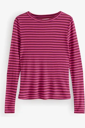 Next Long Sleeve Crew Neck 100% Cotton TopL