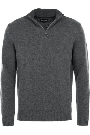 Barbour Lambswool Quarter Zip JumperS