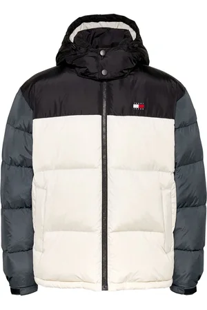 Tommy Hilfiger Natural Alaska Colourblock Puffer JacketS