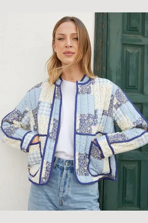 Threadbare Floral Patchwork Quilted JacketEU 42 (UK 14)