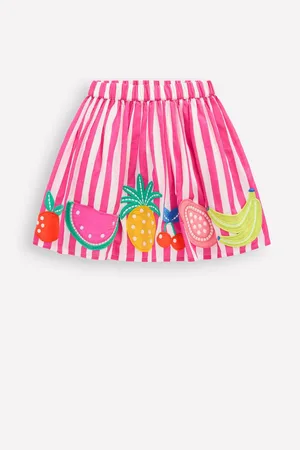 Boden Appliqué 100% Cotton Skirt146152 cm