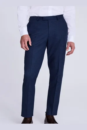 Moss Tailored Fit Flannel Trousers40W x 29L (UK 40 S)