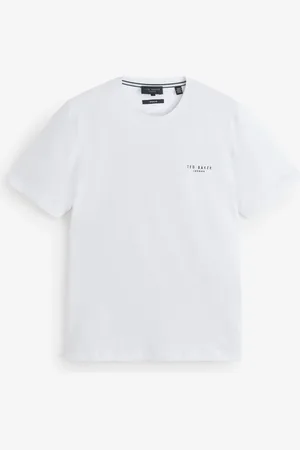 Ted Baker Tebars-SS Branded Script 100% Cotton T-ShirtL
