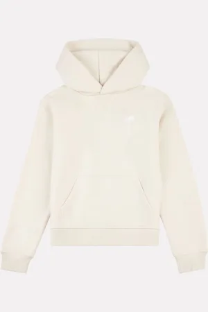 New Balance Small Girls Brush Back Logo Hoodie7