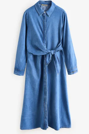Smith & Soul Denim Midi Shirt DressS