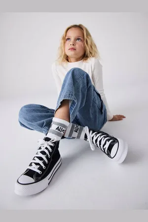 Converse Eva Lift High Top Junior TrainersEU 31 (UK 12.5)