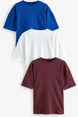 Next Oversized 100% Cotton T-Shirts 3 PackXL