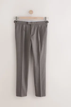Next Wool Rich Textured Formal Trousers36 R
