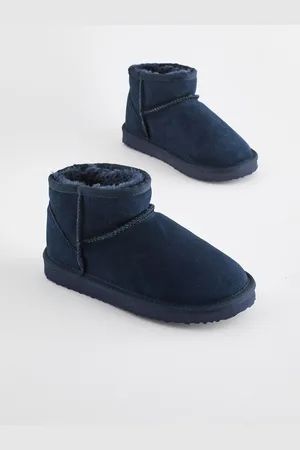 Next Suede Warm Lined Ankle Slipper BootsEU 26.5 (UK 9)