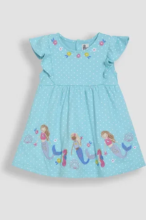 JoJo Maman Bébé 100% Cotton Appliqué Summer Dress116122 cm