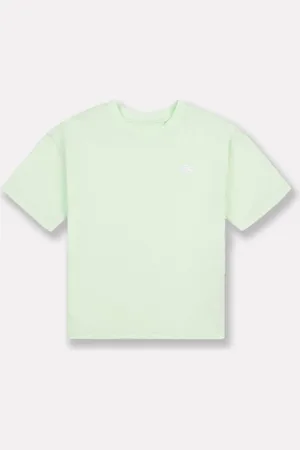 New Balance Small Girls Logo 100% Cotton T-Shirt8