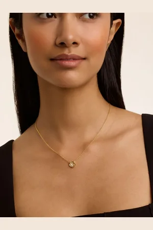 Ted Baker Tone Florita Crystal Flower Pendant NecklaceJeden