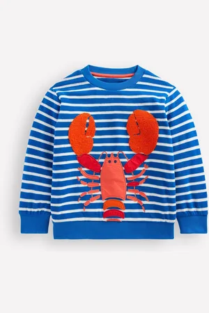 Boden Fun Towelling Sweatshirt116122 cm