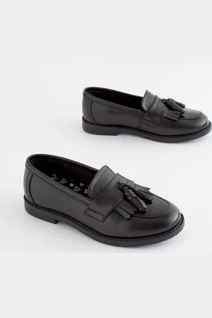 Next Leather Tassel Loafer School ShoesEU 41 (UK 7)