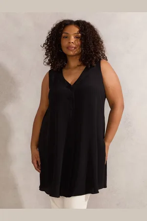 Live Unlimited London Button Split Front Tunic54