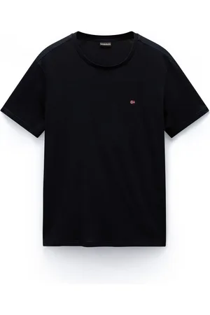 Napapijri 100% Cotton Salis Short Sleeve Black T-ShirtXS