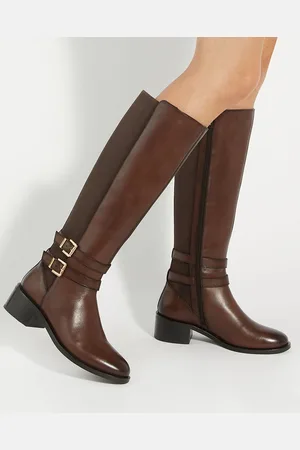 Dune Tatter Double Buckle High BootsEU 36 (UK 3)