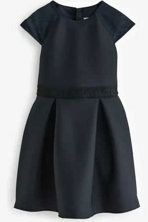 Ted Baker Sukienka z siateczką z tkaniny Scuba7 lat (122 cm)