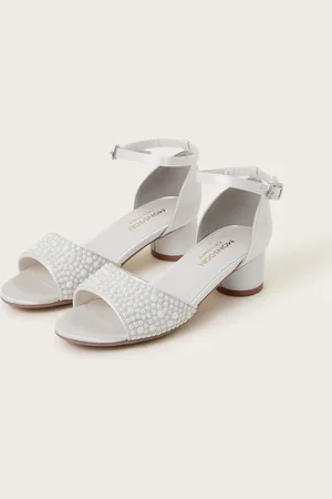 Monsoon Pearl Open Toe Two Part Sandalsuk1eu33