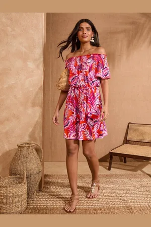 Love & Roses Bardot Jersey Mini Dress50