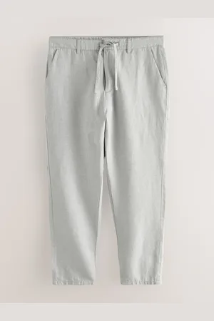 Next Cotton Linen Twill Chino Trousers38 R